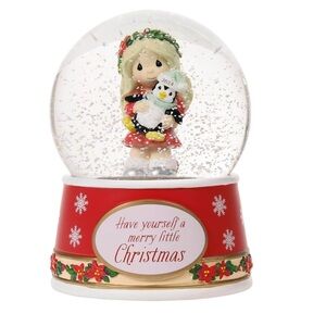 Precious Moments musical snow globe